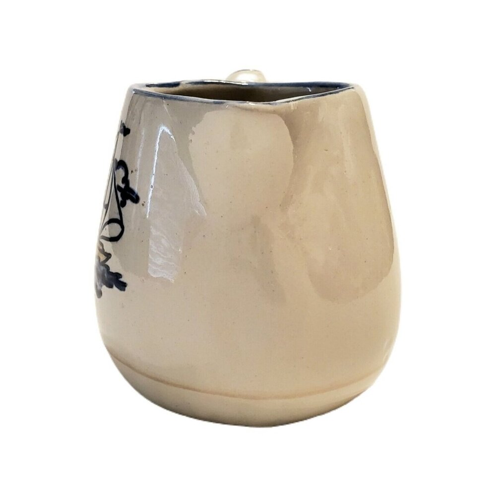 Louisville Stoneware Pottery Pitcher Creamer Sailboat Gravy Syrup Nautical USA - Picture 4 of 10